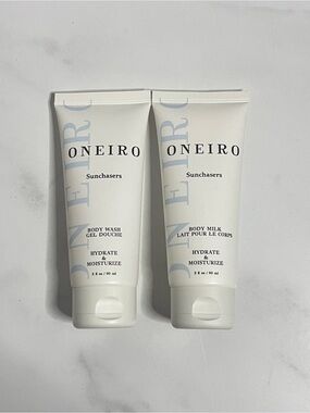 New Oneiro Sunchasers Body wash & Body milk Set